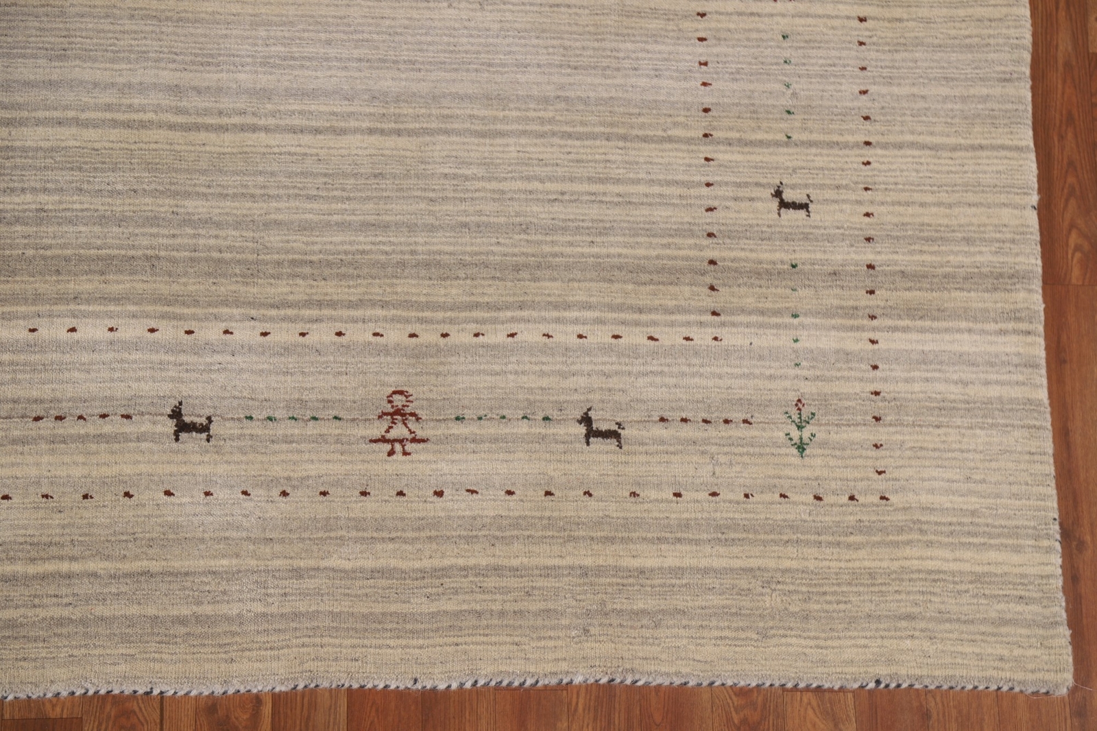 Little Character/ Animal Gabbeh Oriental Handmade Living Room Area Rug 8’x10′