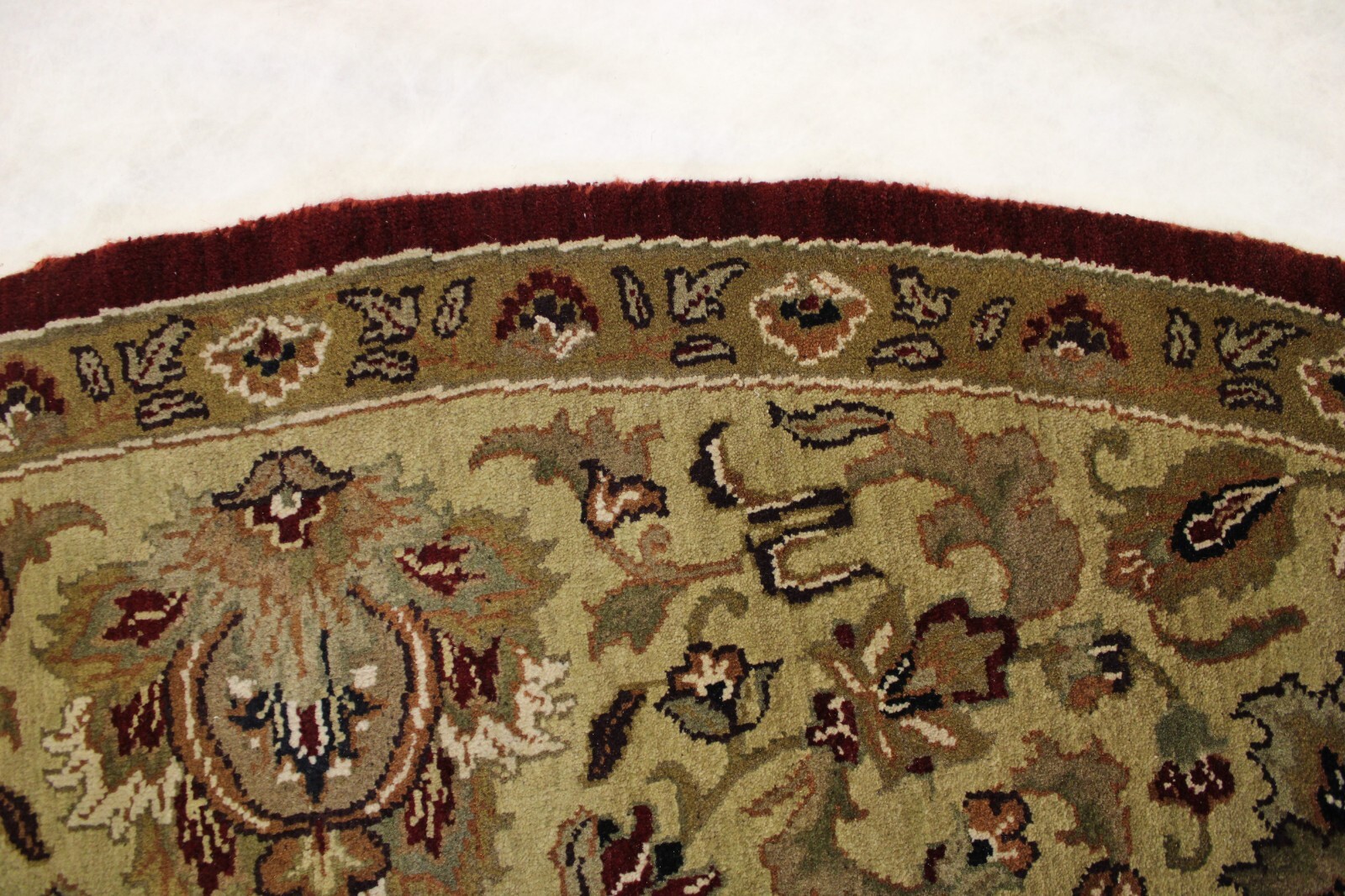 10’0″ x 9’10” ft. Jaipur Hand Knotted Vegetable Dye Wool Area Round Rug