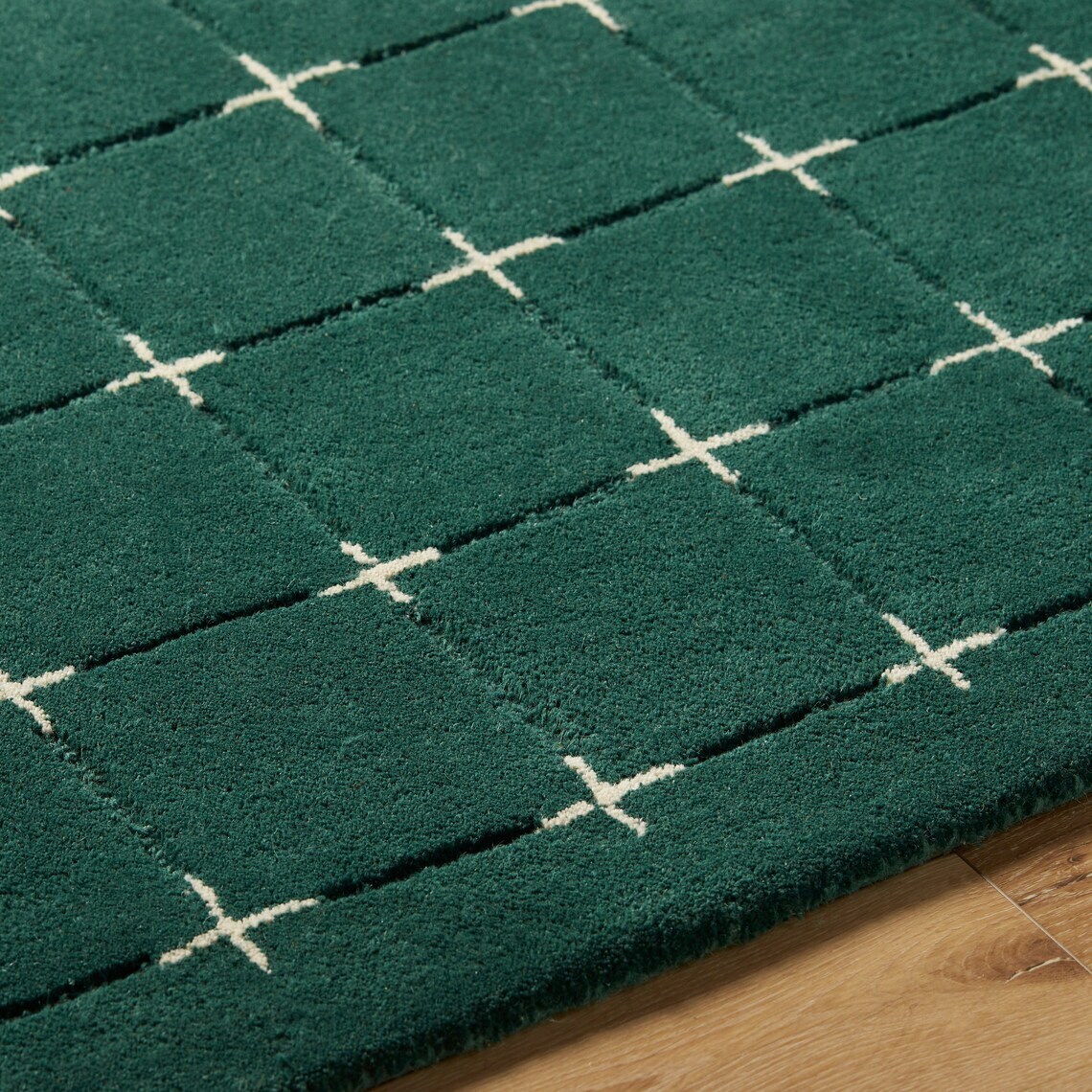 Hand Tufted Green Rugs Wool, 10×14, 10×13, 9×10, 9×12, 9×13, Floor Carpet Living