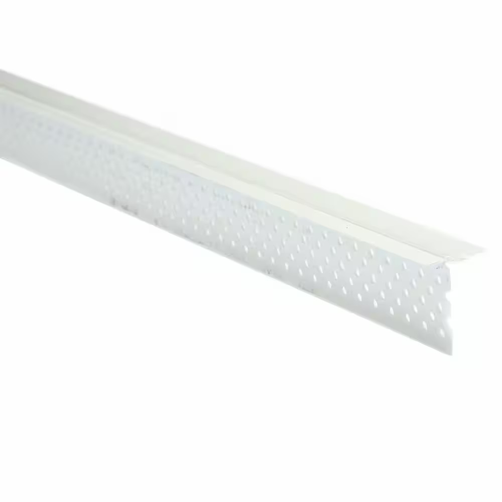 1/2 In. X 10 Ft. Vinyl L-Trim with Tear Strip
