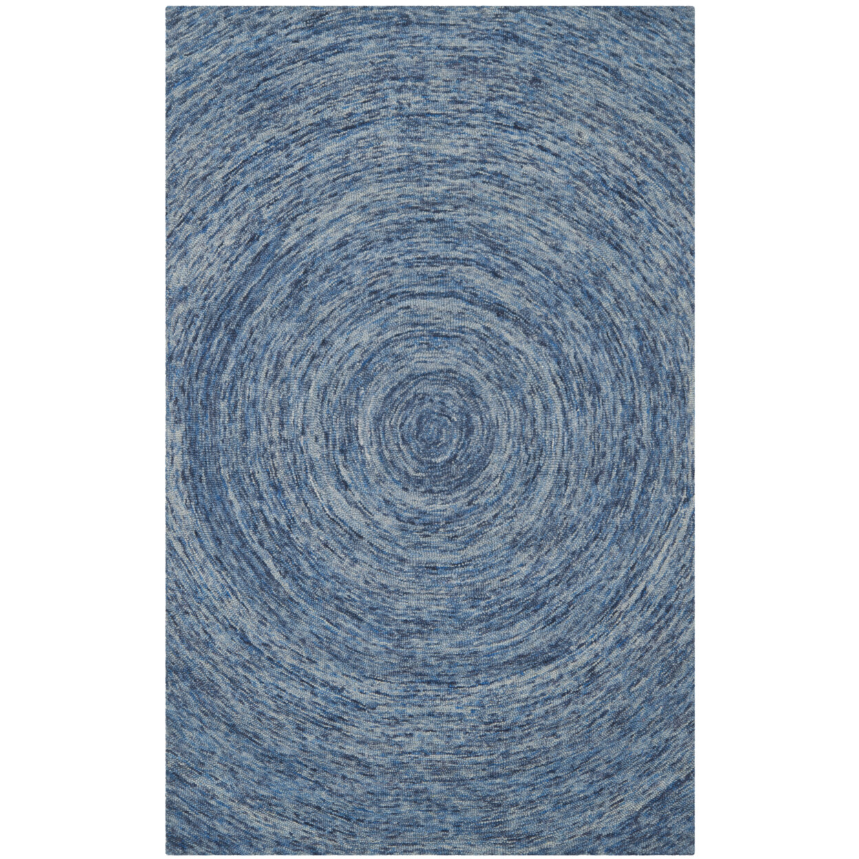 SAFAVIEH Ikat IKT633A Handmade Dark Blue / Multi Rug