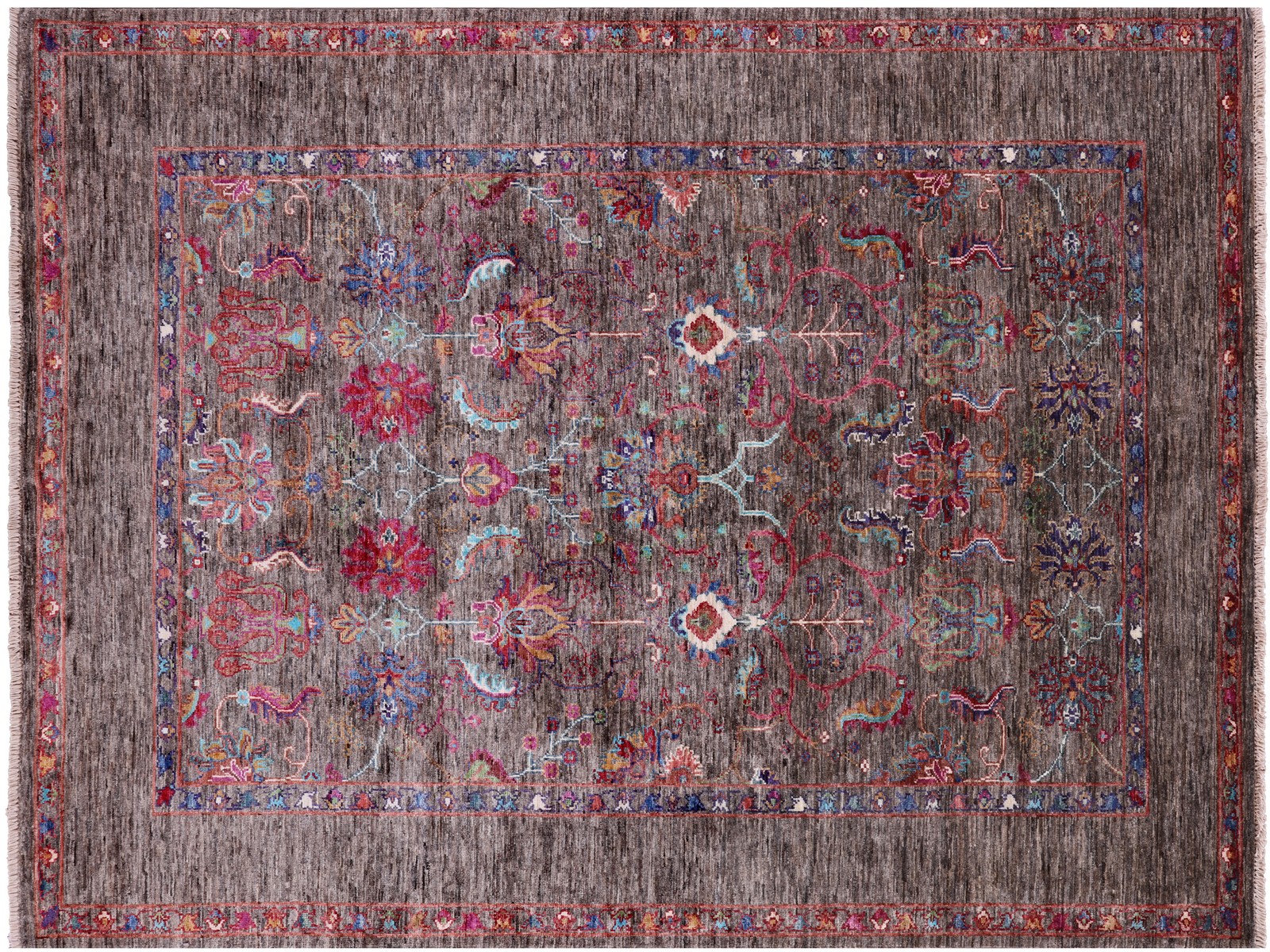 5′ 0″ X 6′ 8″ Hand Knotted Traditional Wool Rug – Q14106