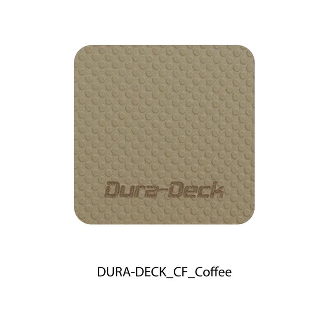 Dura-Deck Embossed Single Color Full Sheet: 5mm Size: 46″ x 87″ Color: Coffee