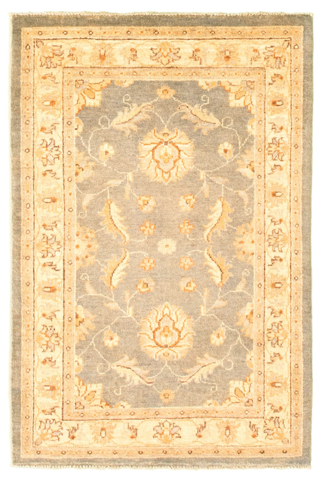 Traditional Hand-knotted Carpet 2’8″ x 3’11” Wool Oriental Area Rug
