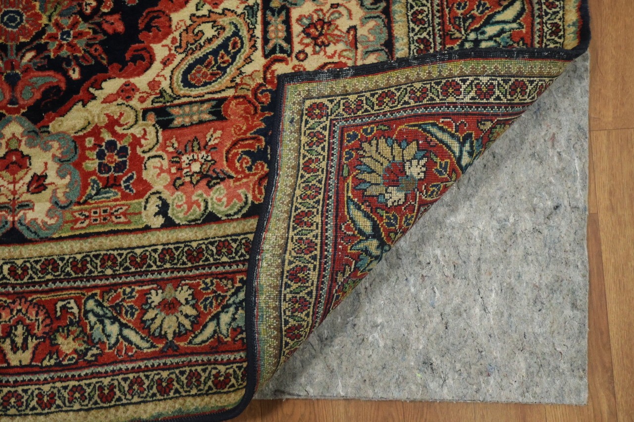5×7 Traditional Hand-Knotted Wool Area Rug in Medallion Multicolor Tones