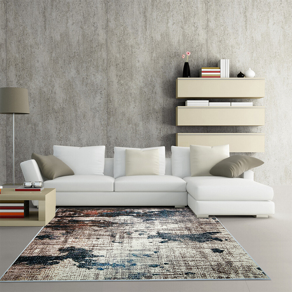 Rug Large Carpet Mat Rectangular Bedroom Non-slip Creative Table Carpet Mats 1pc