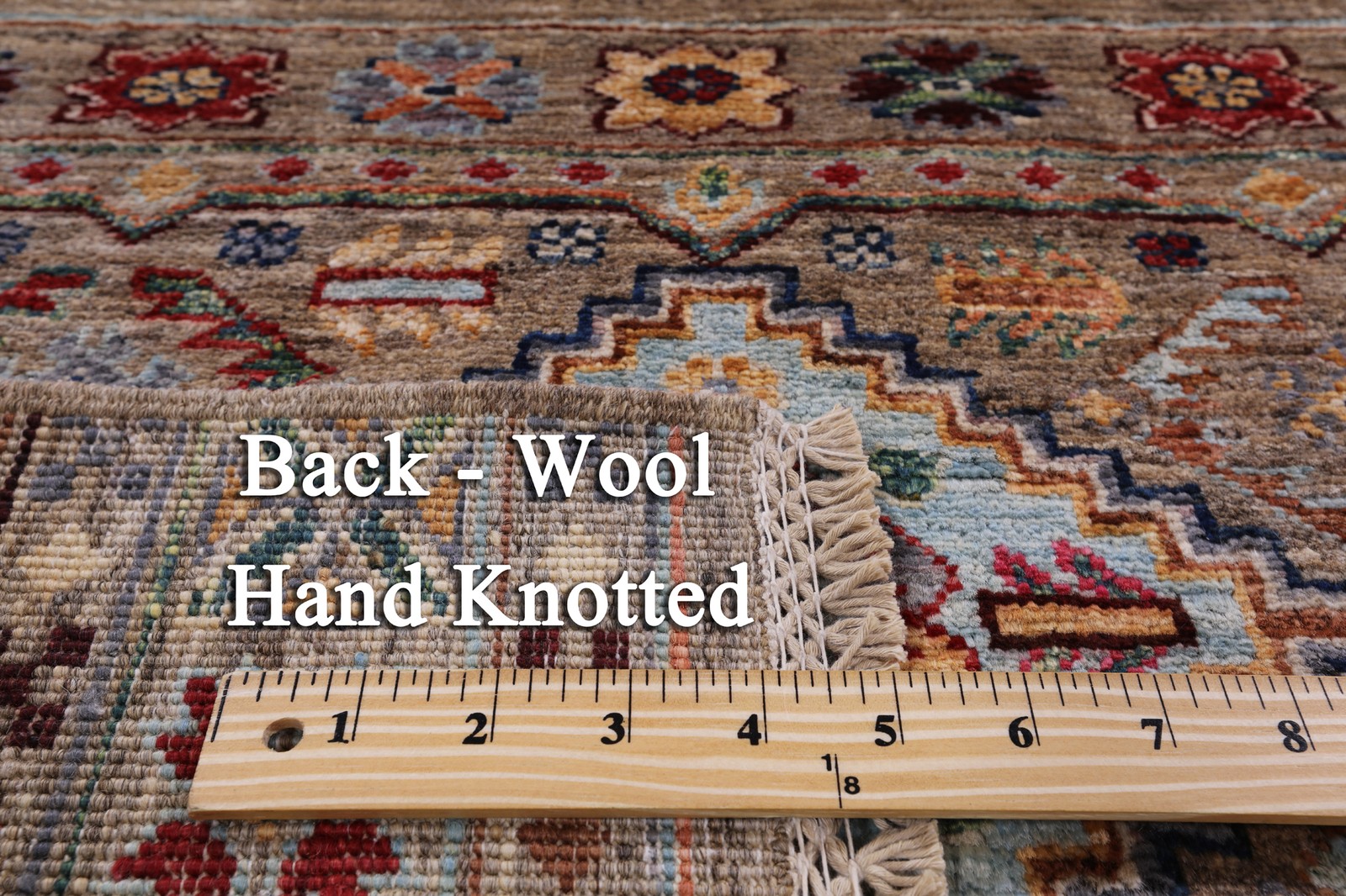 Handmade Super Kazak Khorjin Rug 5′ 1″ X 6′ 7″ – Q7505