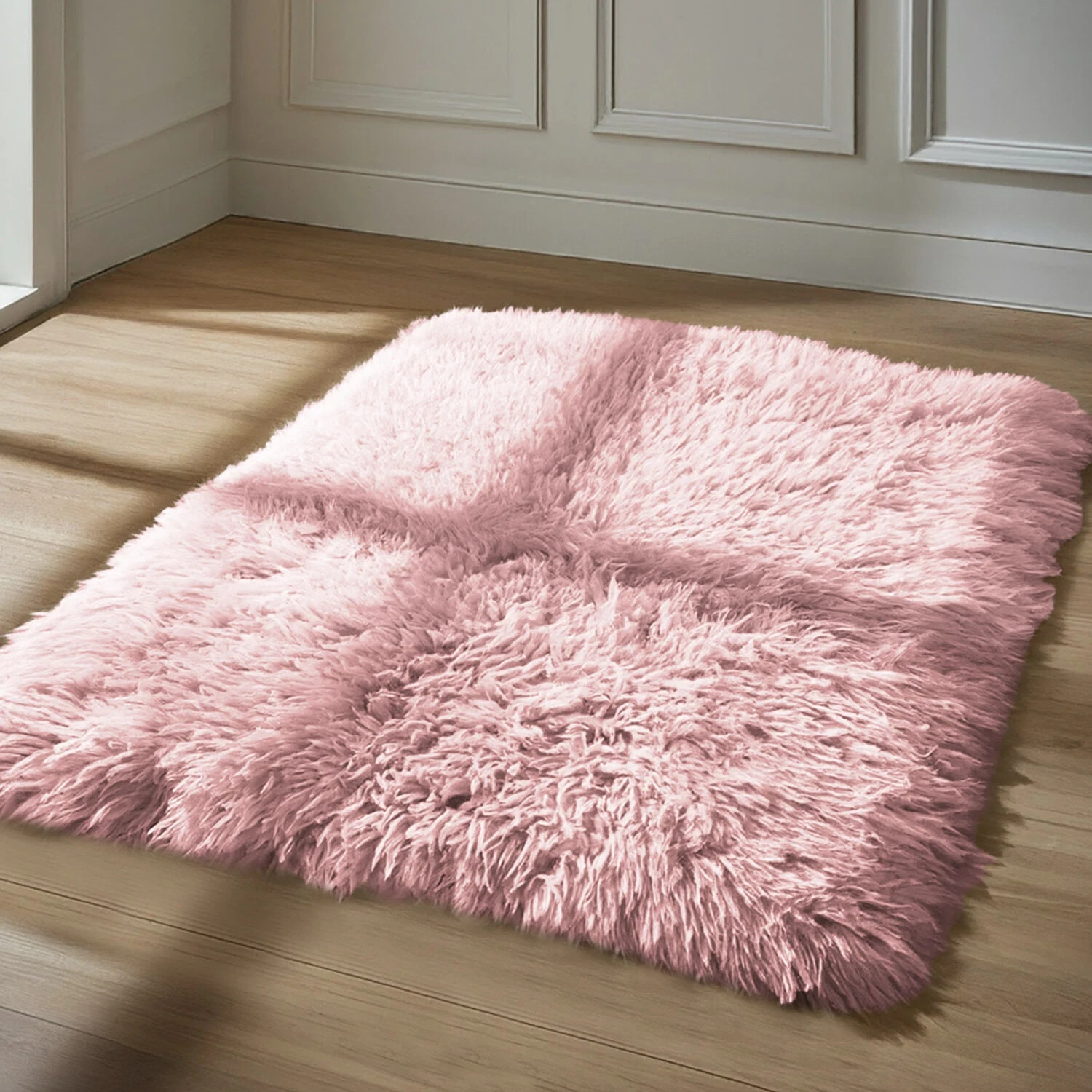 Shaggy Fluffy Area Rug Anti Skid Living Room Bedroom Carpet Ultra Soft Floor Mat