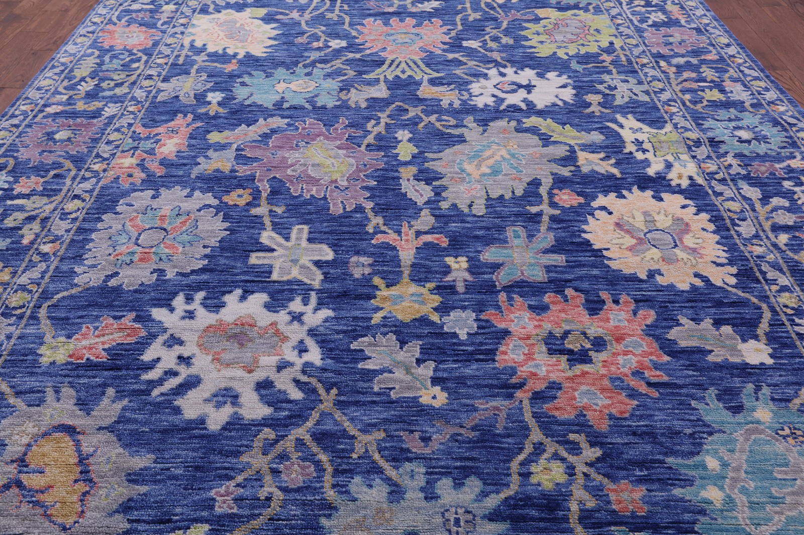 9′ 9″ X 13′ 11″ Turkish Oushak Handmade Wool Rug – Q19916