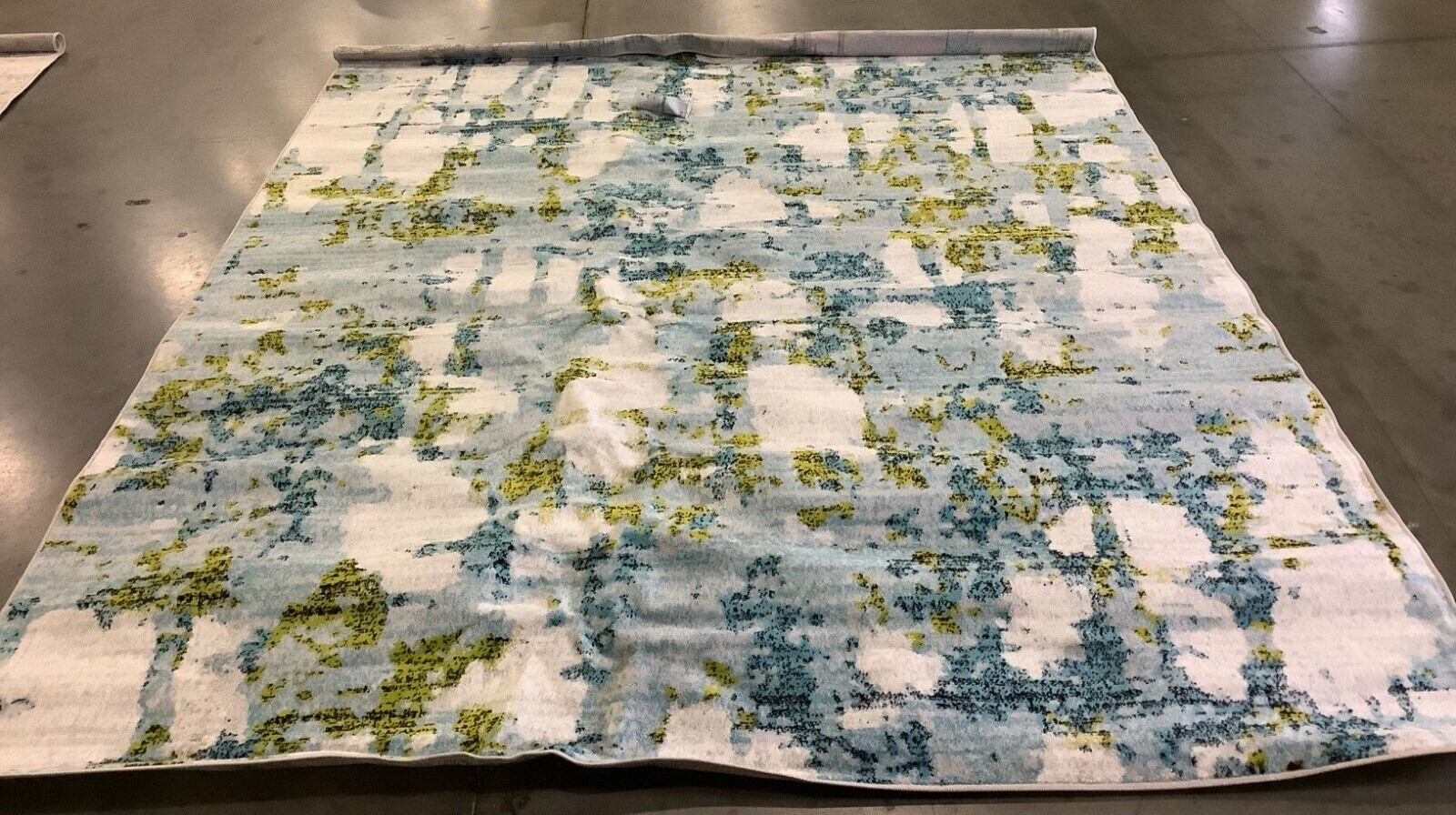 TEAL / GREEN 8′ X 10′ Flaw in Rug, Reduced Price 1172667322 SKY193K-8