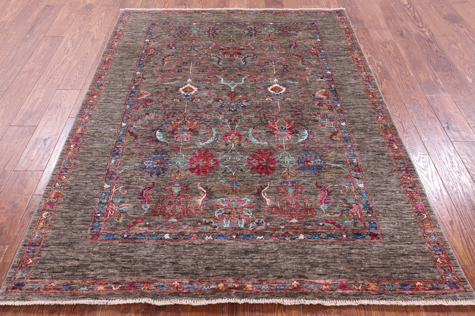 5′ 0″ X 6′ 8″ Hand Knotted Traditional Wool Rug – Q14106