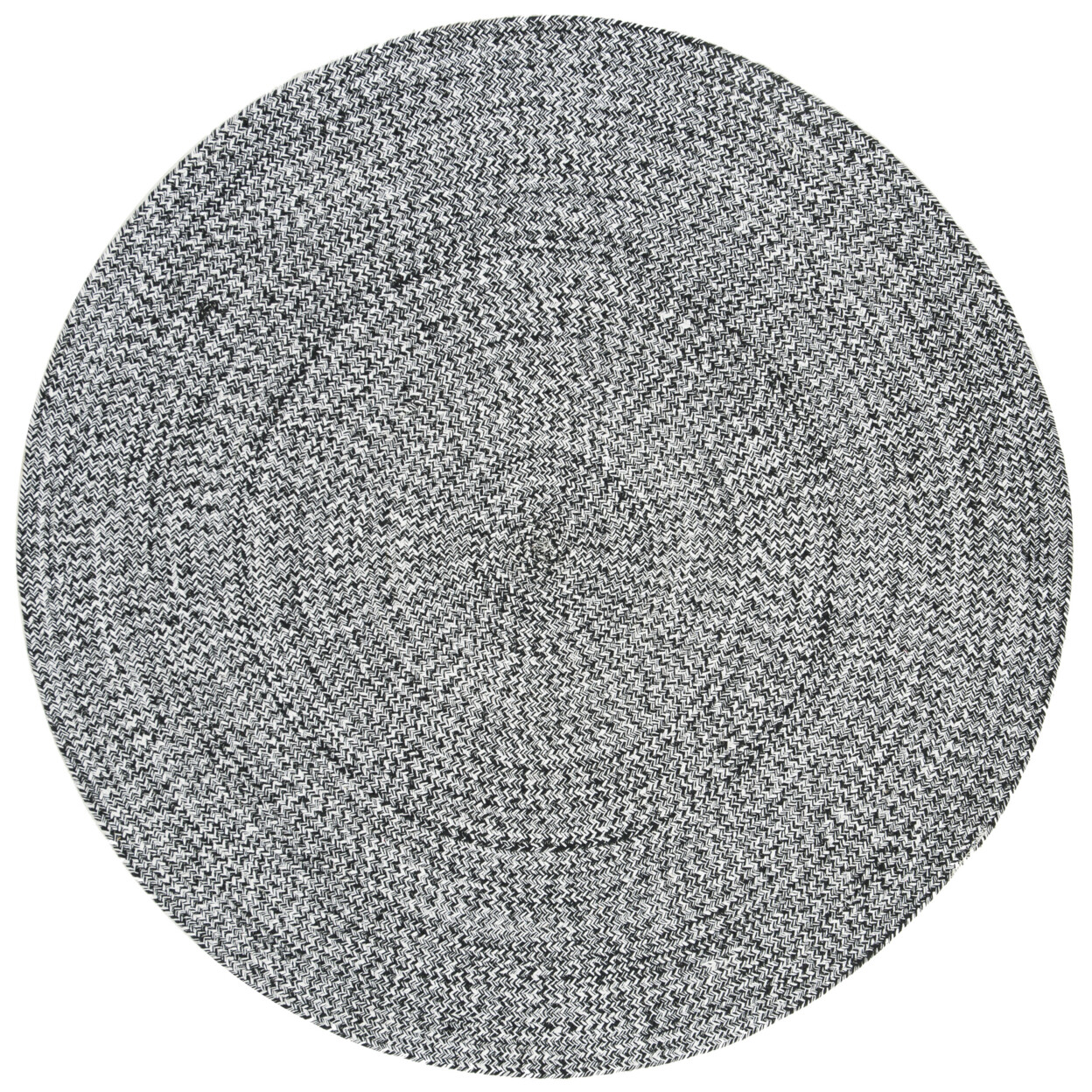 SAFAVIEH Braided BRD256C Handwoven Ivory / Black Rug