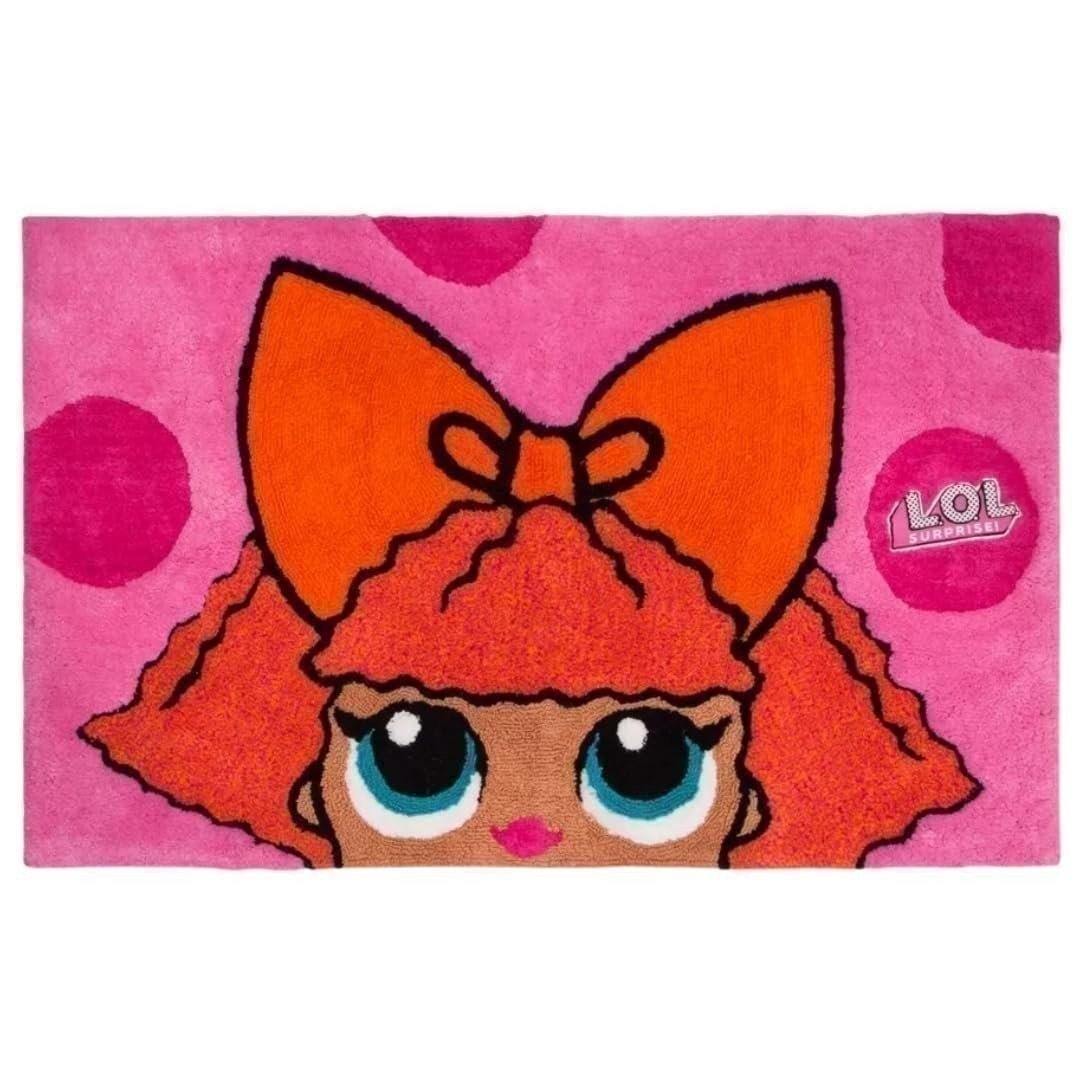 Franco LOL Surprise! Glitter Queen Kids Room Area Rug Non Slip, 30″ in x 48″ in