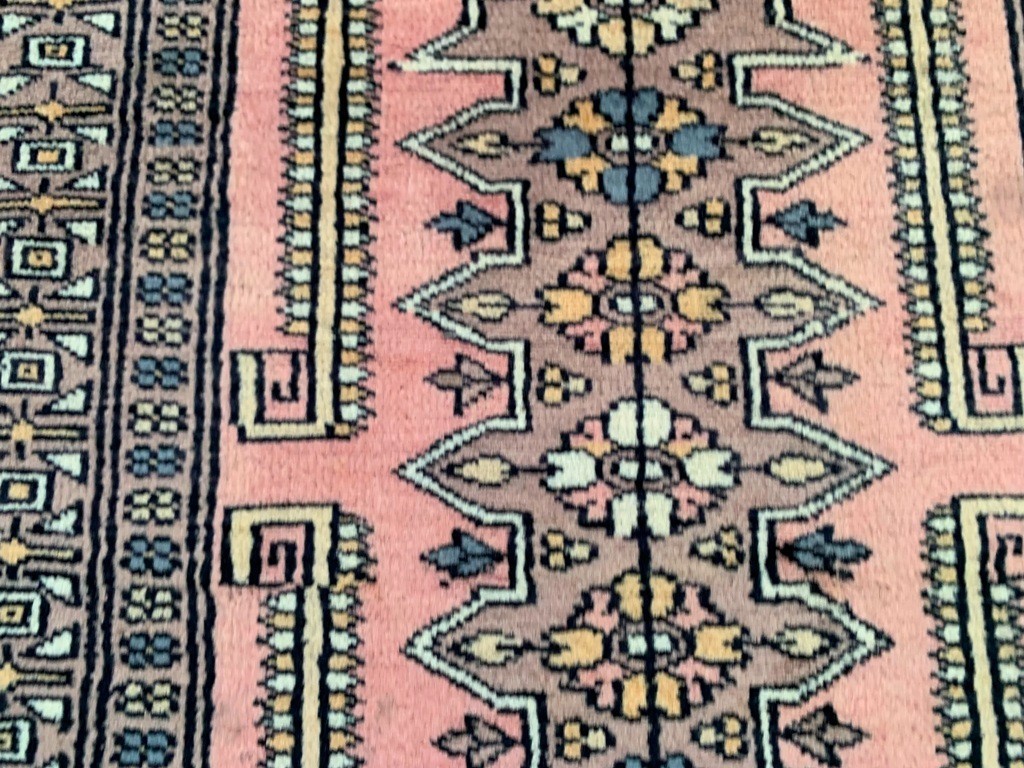 2×3 ft Vintage Pakistani/Afghan Rugs Hand Knotted Rug Bukhara Rug Tribal Rugs