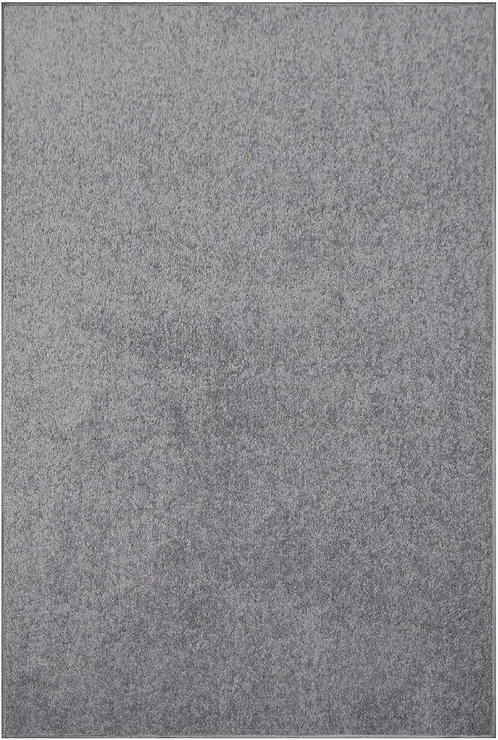 Ambiant Broadway Collection Pet Friendly Area Rugs Grey – 2′ x 3′ Rectangle