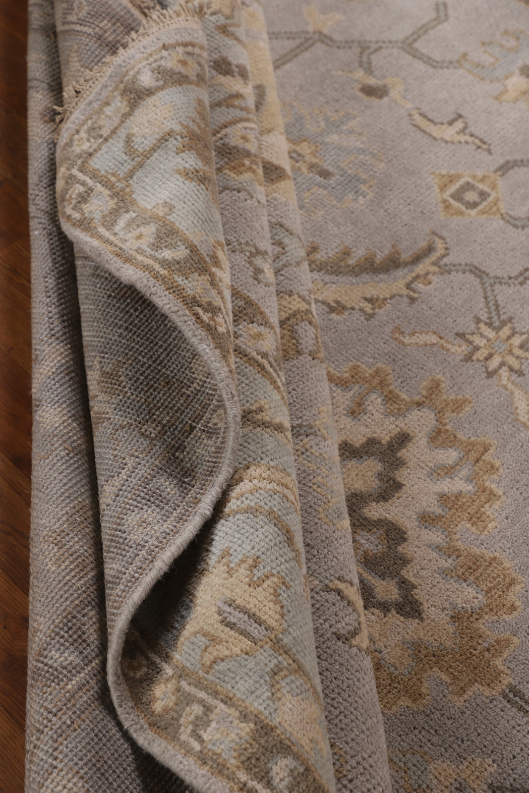 Luxurious Handcrafted Indian Living Room Rug Thick Plush 8×10 ft