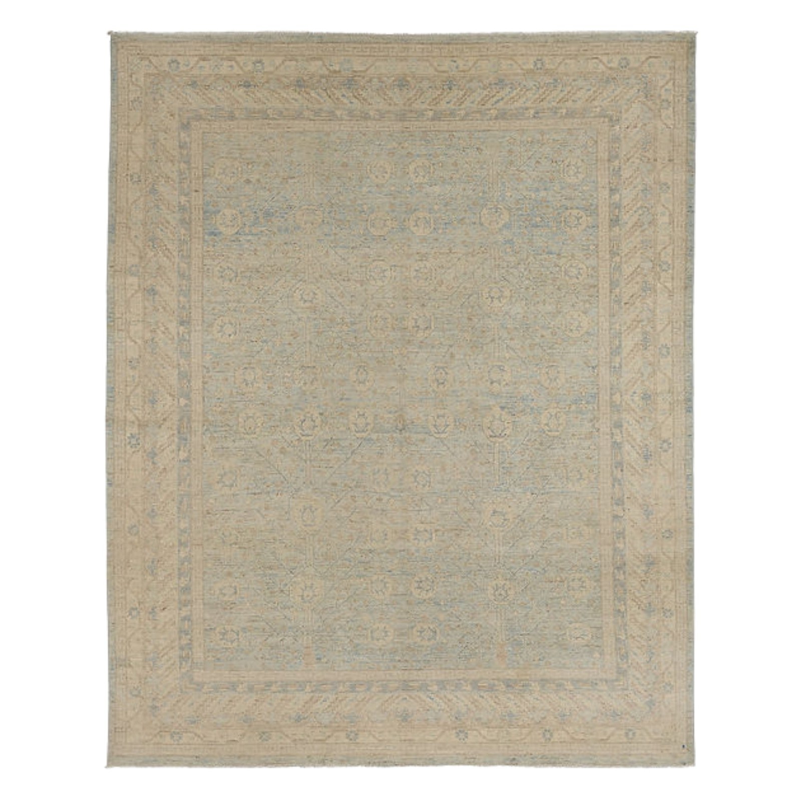7.10 x 10 ft Hand Knotted Khotan Rug