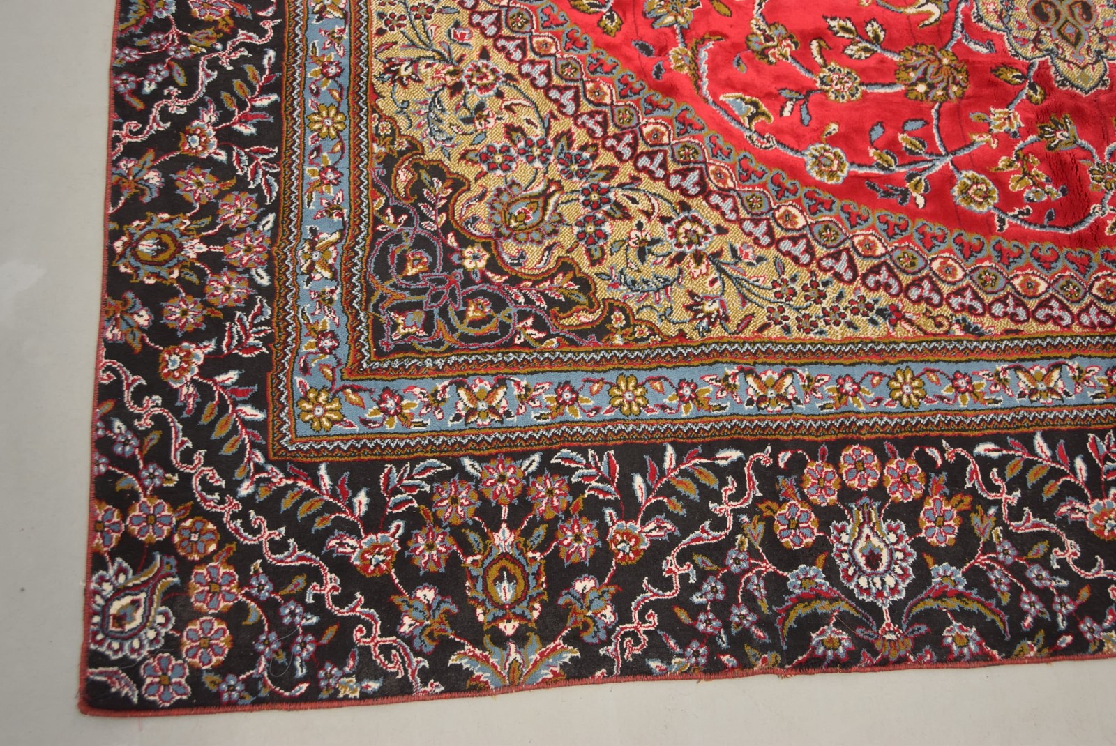 Vintage Oversize Rug 8,2×11,8 ft (249×360 cm), Turkish Red Oriental Rug