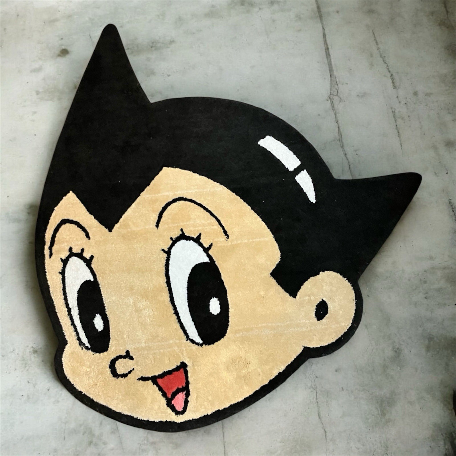 Astro Boy Rug Tufted Anime Manga Handmade Large Gaming Arcade