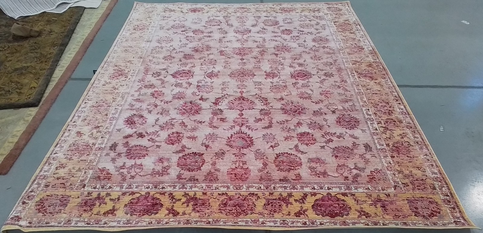 PINK / MULTI 8′-0″ x 10′-0″ Binding Stain Rug Reduced Price 1172803533 VAL113H-8