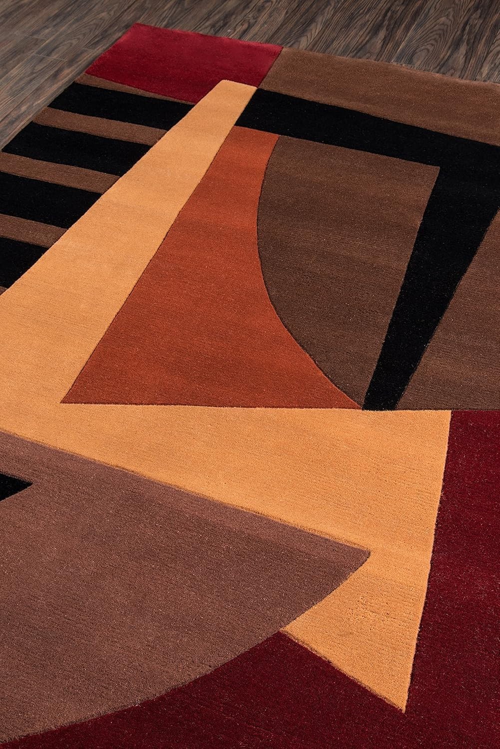 Momeni Rugs New Wave Collection, 100% Wool Hand Carved & Tufted Contemporary Are