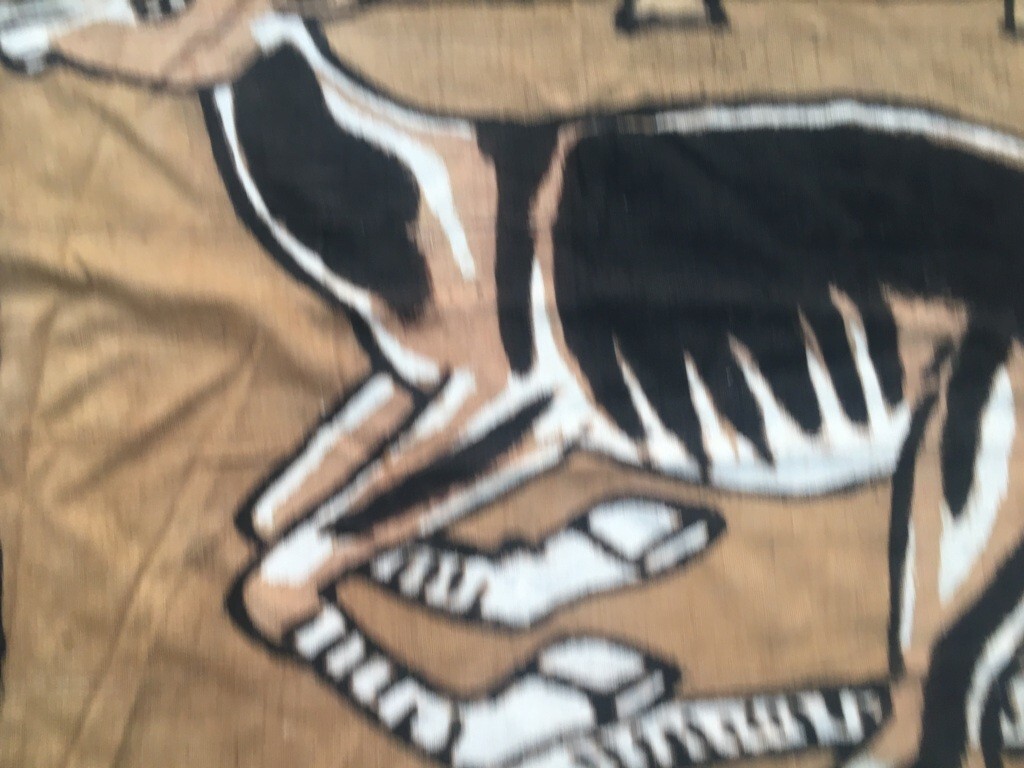 Mud Cloth Handmade Tapestry,Large Tapestry,Batik African Painting Tapesty,4x5ft