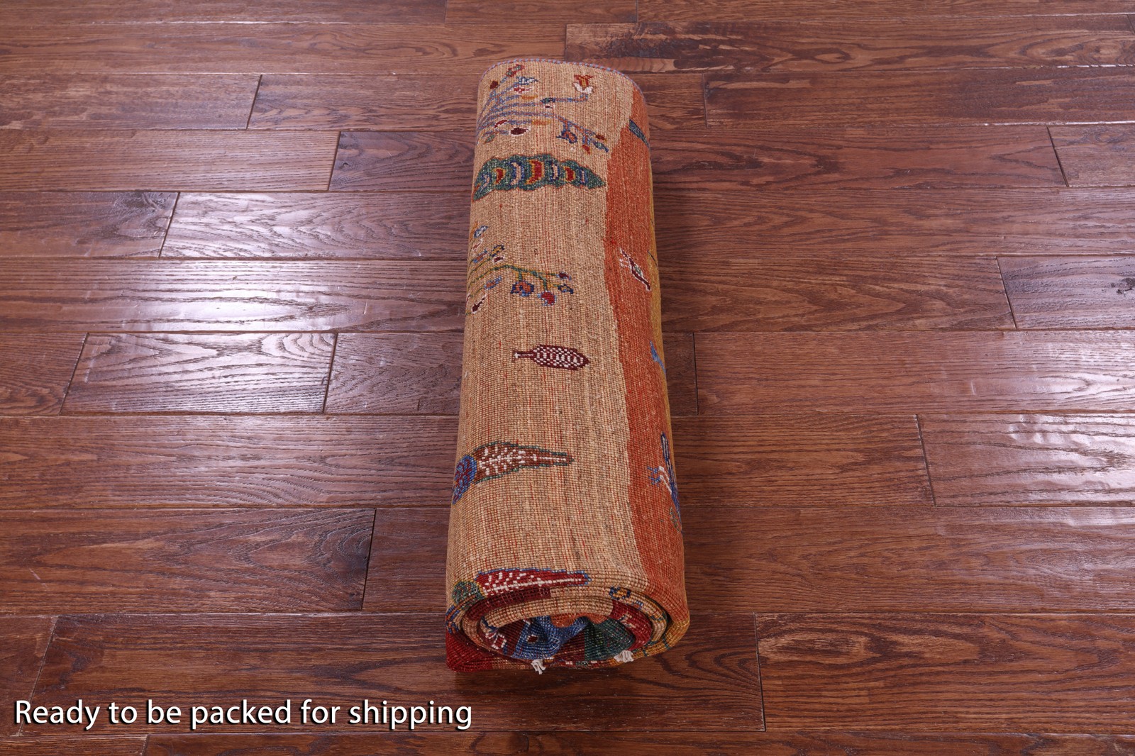 5′ 1″ X 6′ 7″ Gabbeh Tribal Hand-Knotted Wool Rug – Q23277