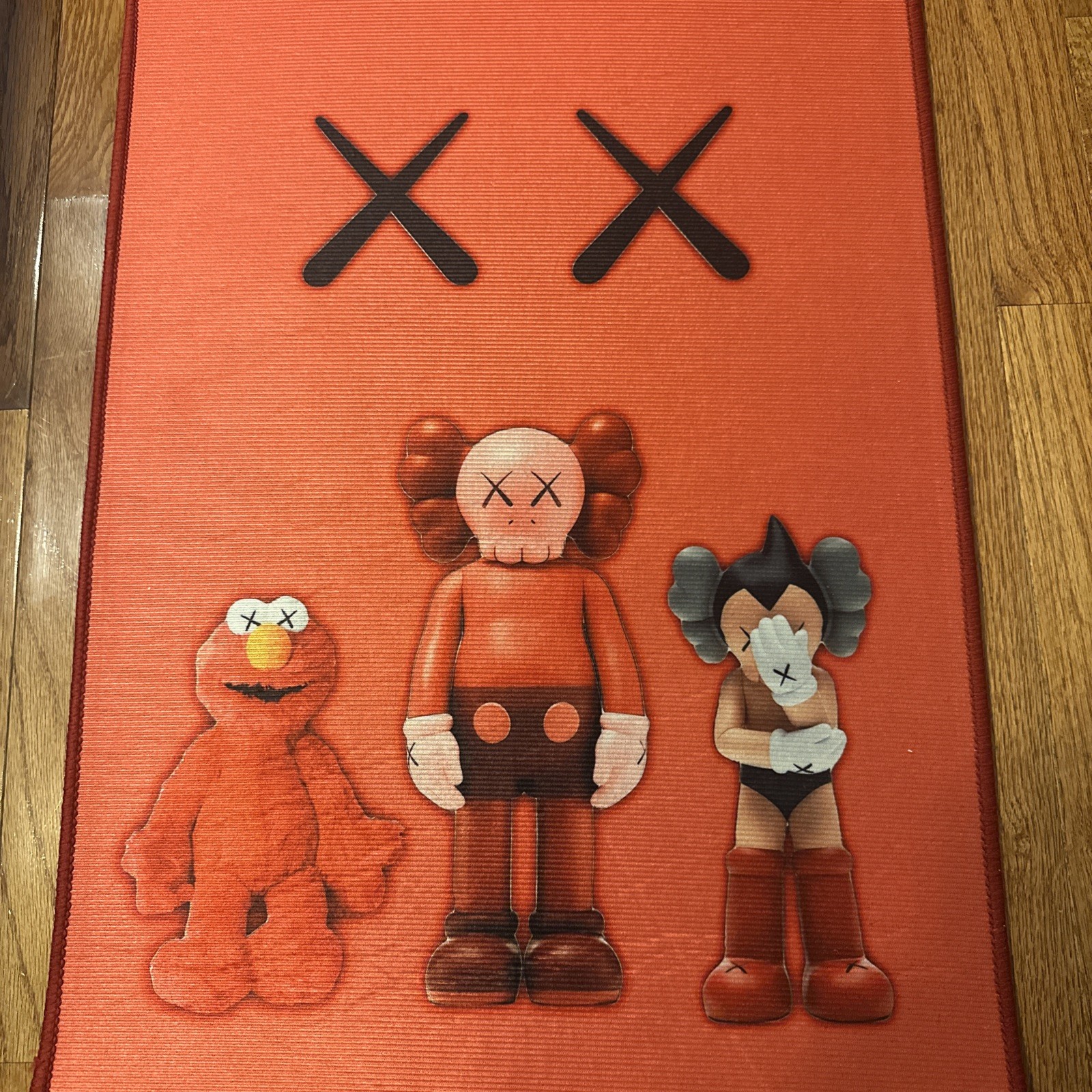 Kaws Elmo Rug