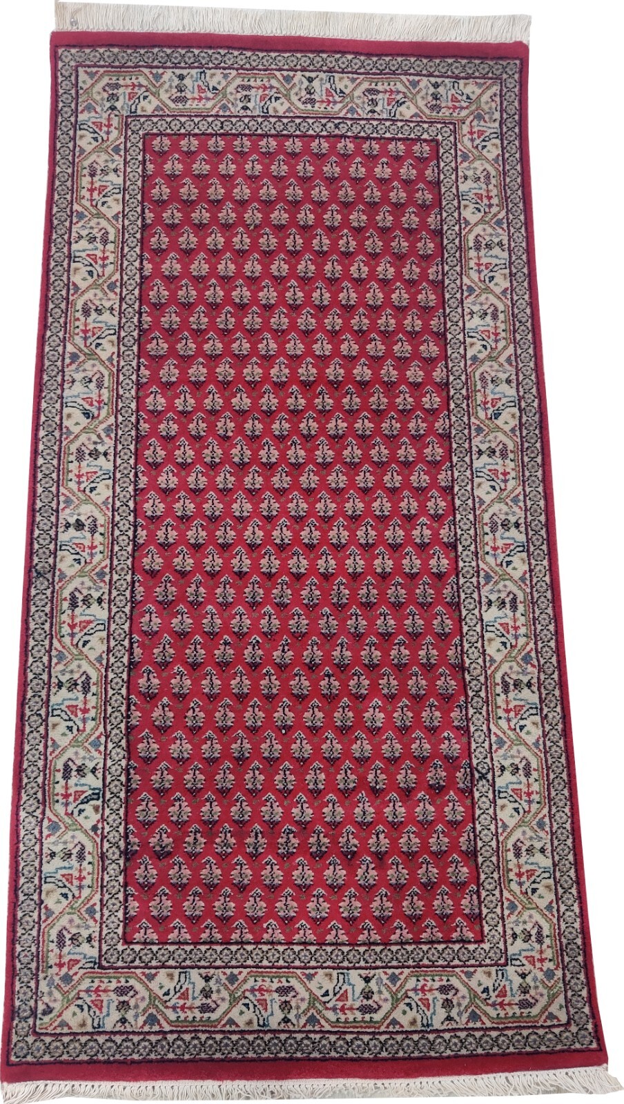 Mir Hand Knotted Rug 100% Wool Traditional Vintage Royal Paisley 2’4″ x 4’7″