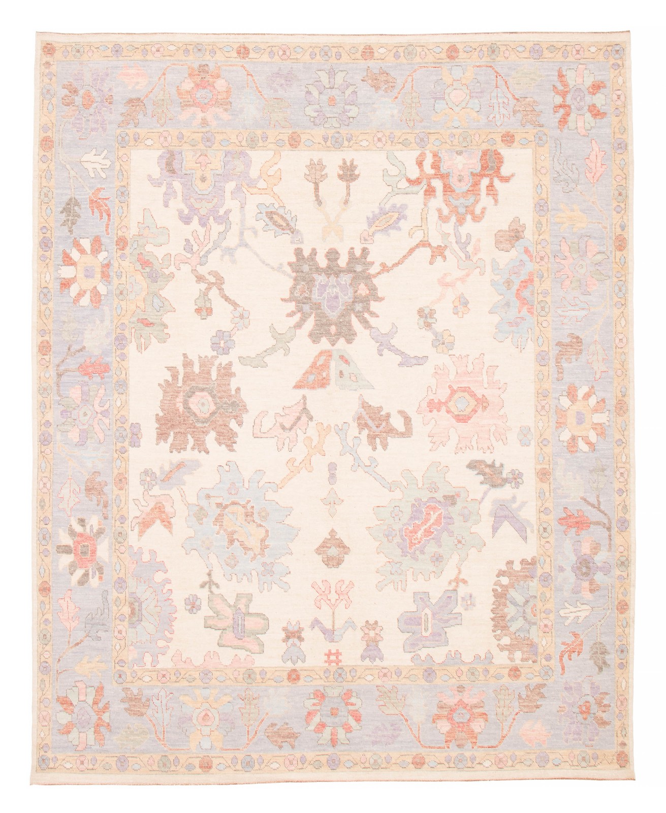 Traditional Hand-knotted Wool Oriental Carpet 8’2″ x 9’11” Area Rug
