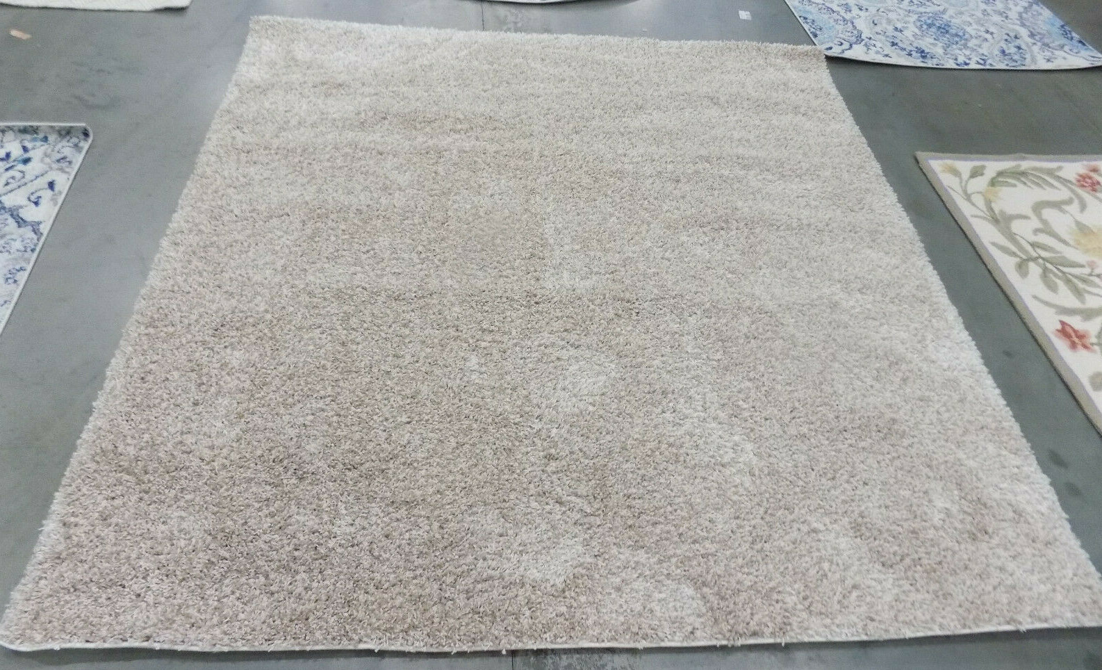 BEIGE 6′-7″ X 6′-7″ Damaged Rug Reduced Price 1172598180 SG151-1313-7SQ