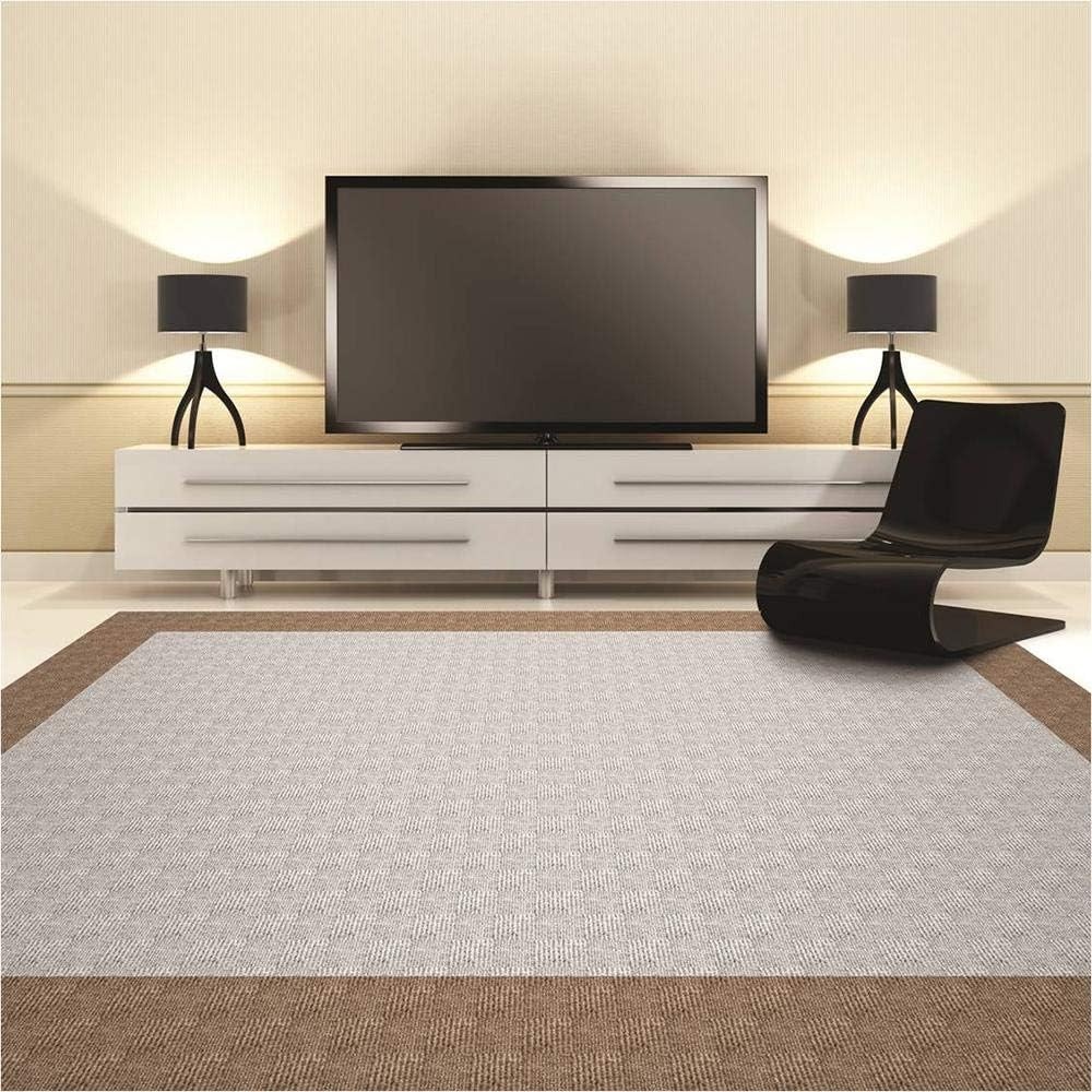Foss Floors 24″x 24″ Carpet Tile Peel and Place Crochet Black (60sq.ft.) 15-Pcs