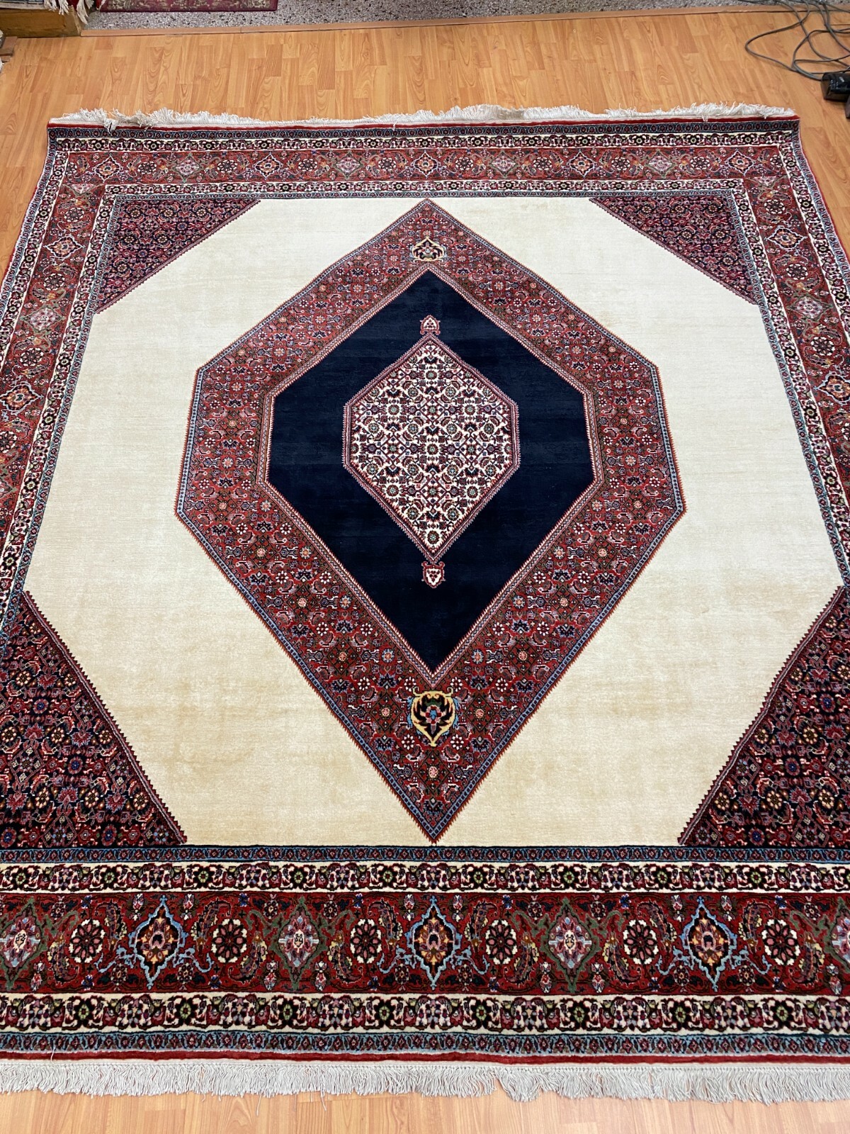 8′ x 8’8″ New Square Kurdish Oriental Rug – Hand Made – 100% Wool – Full Pile