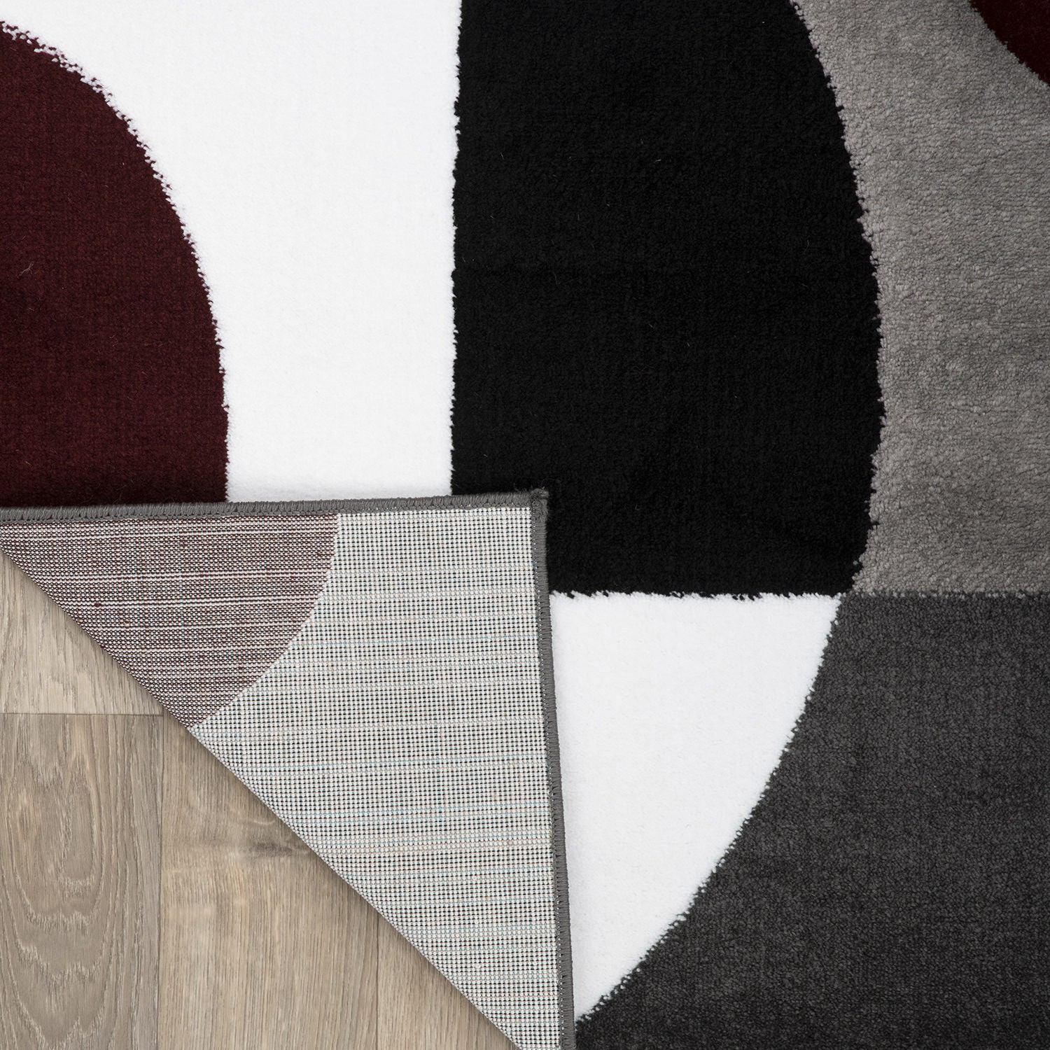 Rugshop Area Rug Modern Geometric Carpet Rugs for Dining Room Turkish Rugs 6×9