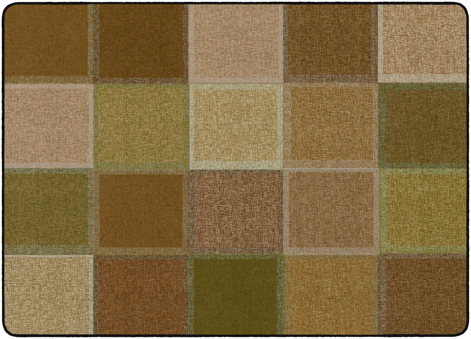 Flagship Carpets Crosshatch Classroom Educational Area Rug for Kids and Teach…