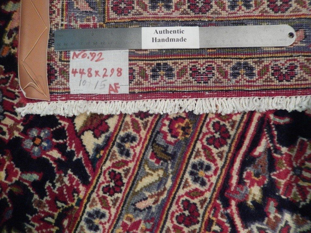 10×15′ Red Semi Antique Traditional Kashaan Rug 71835