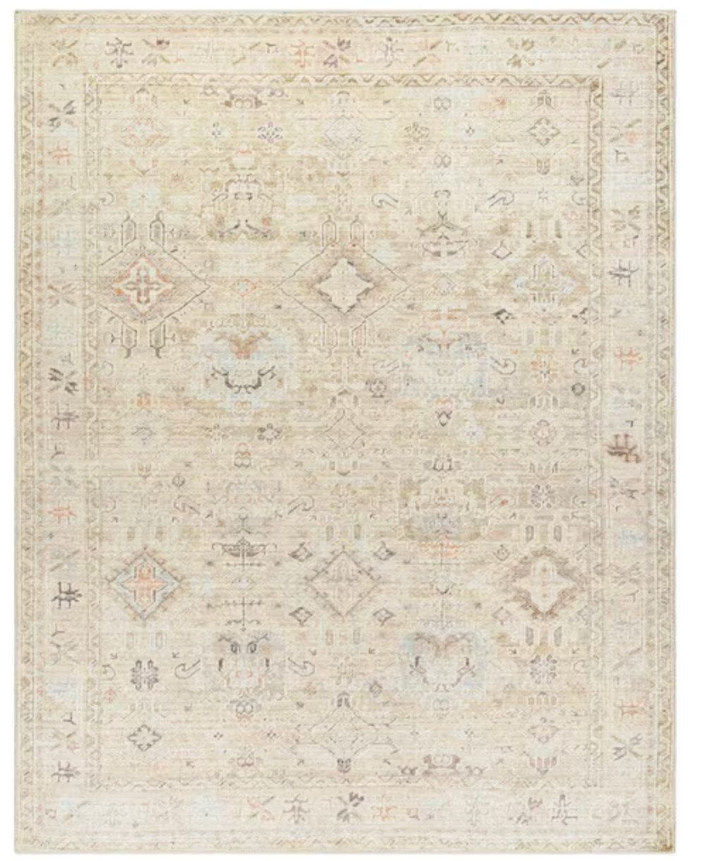Becki Owens Marlene Cream 8 ft. x 10 ft. Medallion Indoor Area Rug