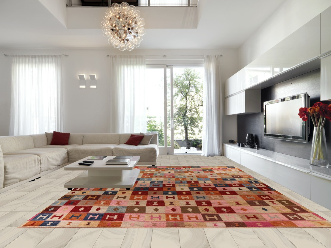 Handmade Tribal Moroccan Oriental Rug 12×17 Ft Geometric Palace Size Wool Carpet