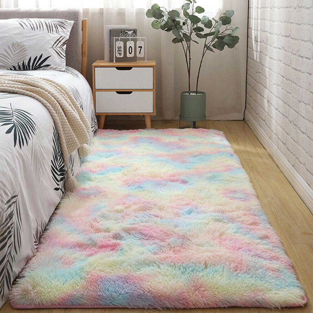 Luxury Fluffy Rug Ultra Soft Shag Carpet For Bedroom Living Room Big Area Rugs