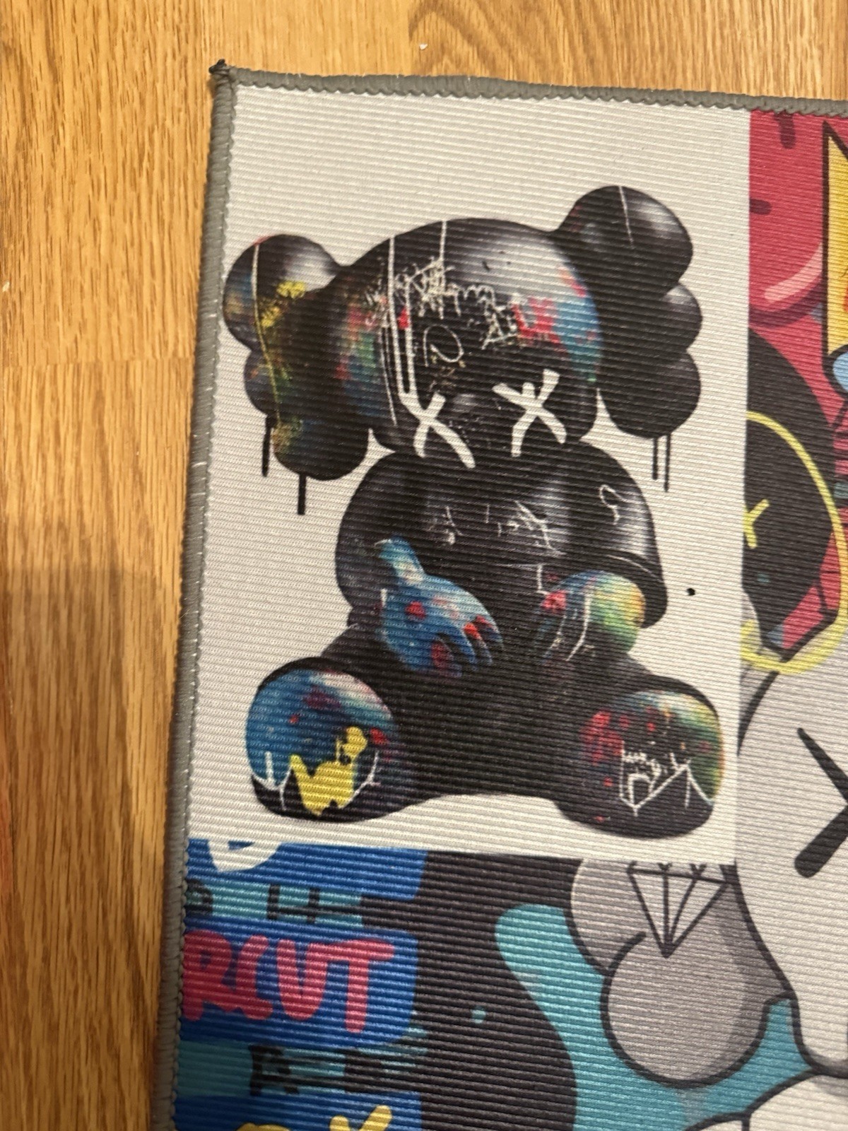 NEW KAWS Companion Boxer Graffiti Rug 32×18″ Street Art Hypebeast Runner Mat