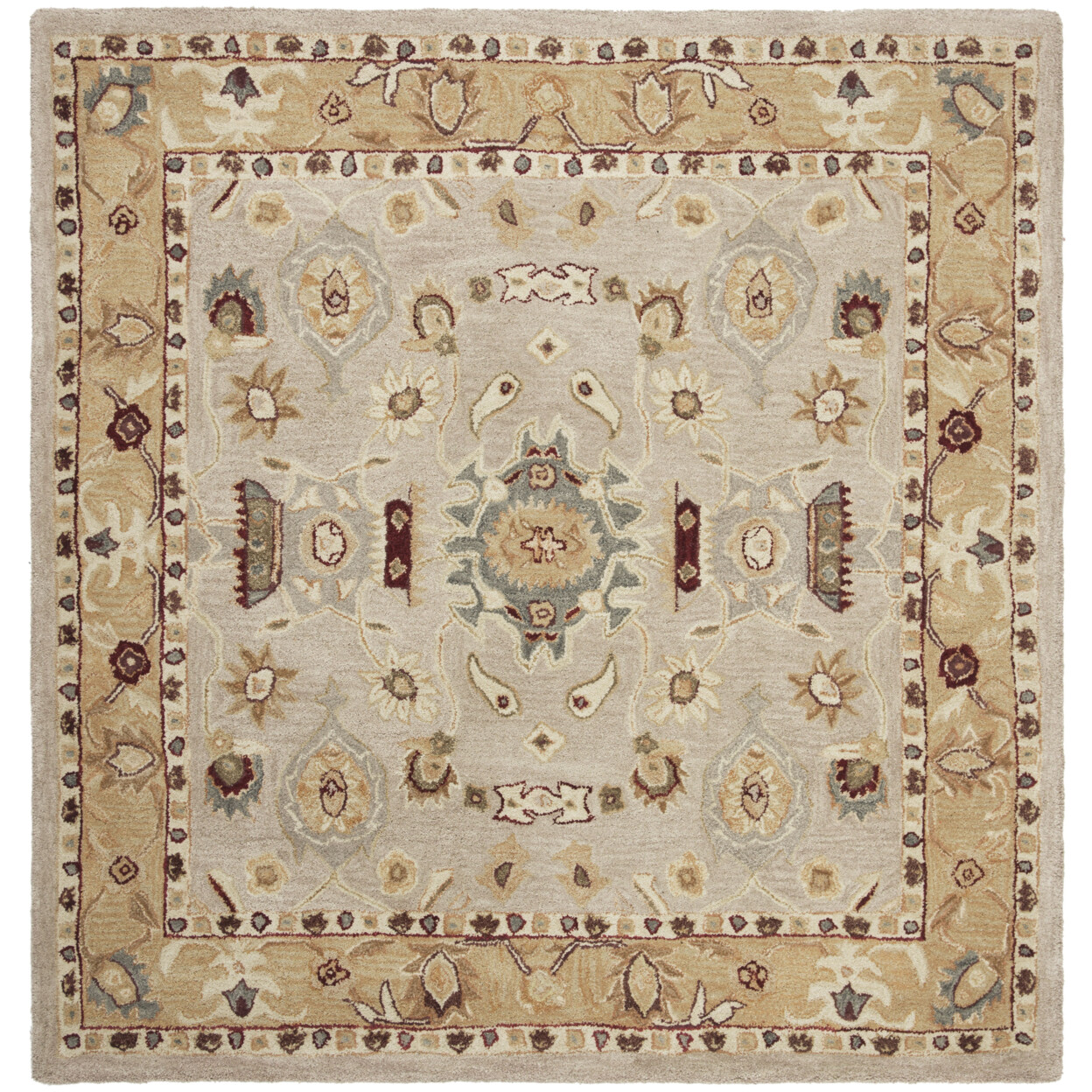 SAFAVIEH Anatolia AN543C Handmade Ivory / Gold Rug