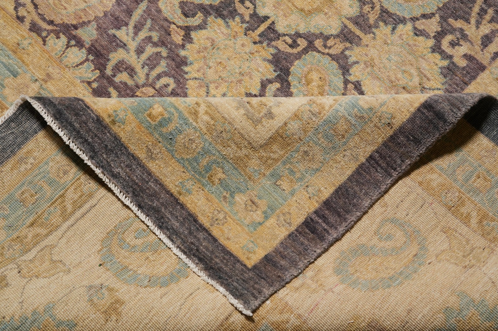 12′ x 15′ Grey Super Chobi Peshawar Rug 28546