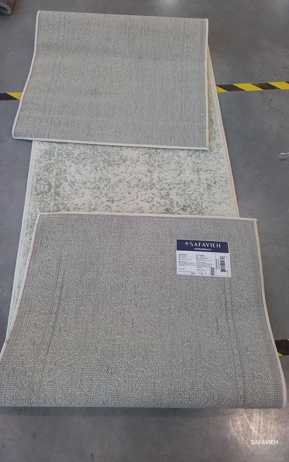 IVORY / SAGE 2′-6″ x 10′-0″ Flaw in Rug, Reduced Price 1172782345 ADR109V-210