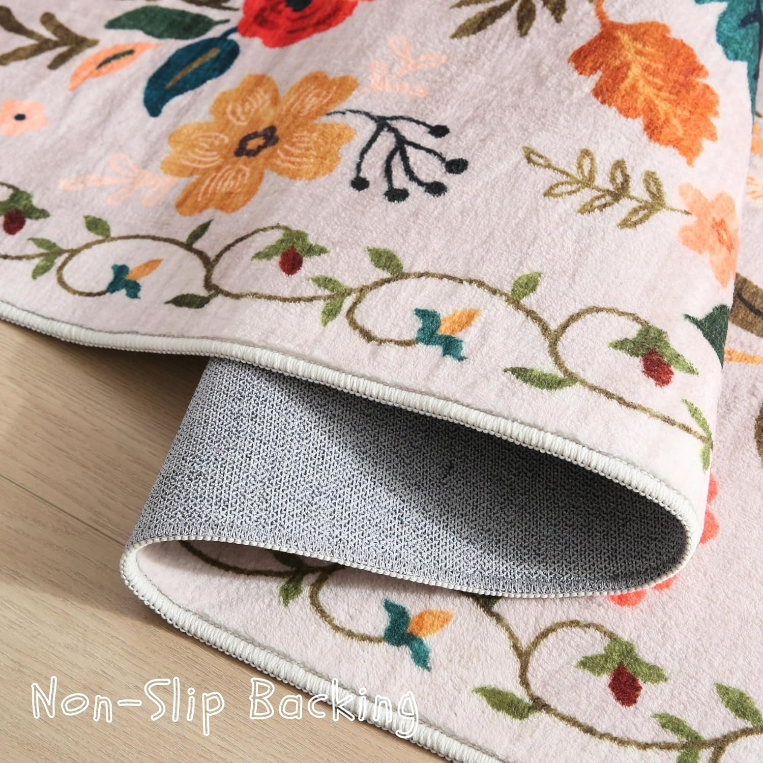 Runner Rug for Hallways Kitchen Rug Non Slip 2’X 6′ Washable Rugs with Rubber Ba