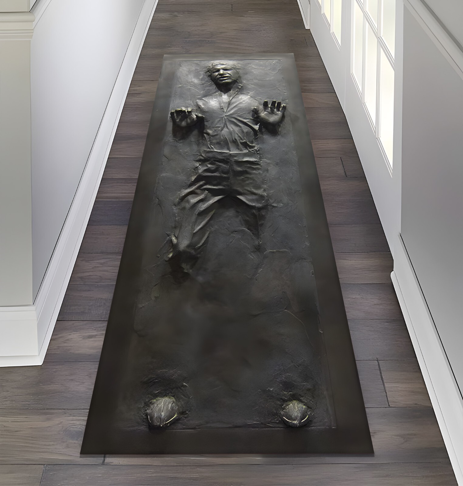 Han Solo in Carbonite, Iconic Star Wars Fan Art for Your Home, Star Wars