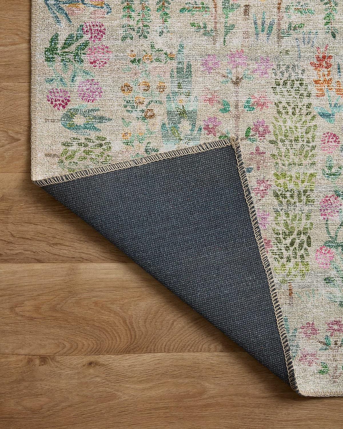 Loloi Rifle Paper Co. Maison Khaki Area Rug 7’6″ x 9’6″ – Stylish & Cozy