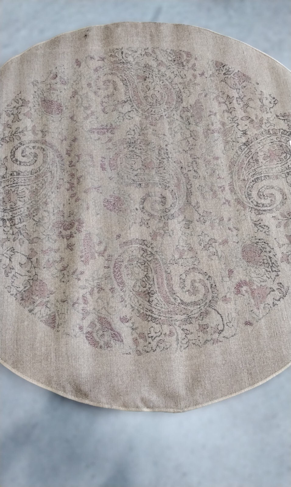 MULTI 5′-3″ X 5′-3″ Round Back Stain Rug, Reduced Price 1172713421 LNH224A-5