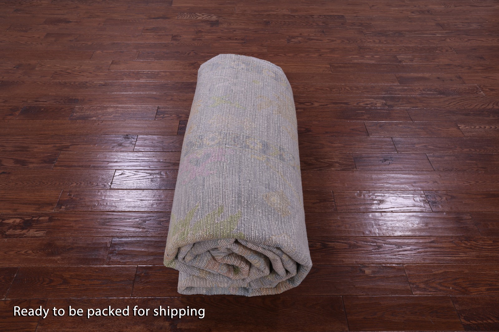 Grey Turkish Oushak Hand Knotted Rug 9′ 11″ X 14′ 1″ – Q22284