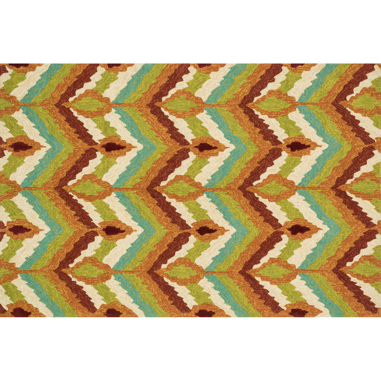 Loloi Enzo Multicolor Rectangular: 3 Ft 6 In x 5 Ft 6 In Rug ENZOEZ-01ML003656