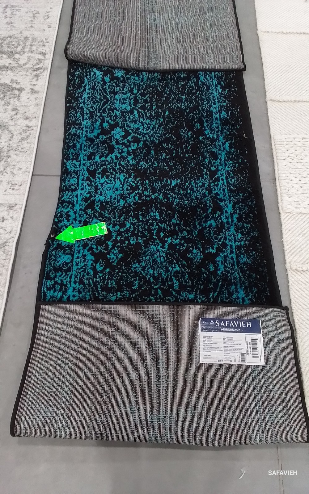 BLAK TEL 2′-6″ x 16′-0″ Damaged Binding Rug Reduced Price 1172778721 ADR109K-216